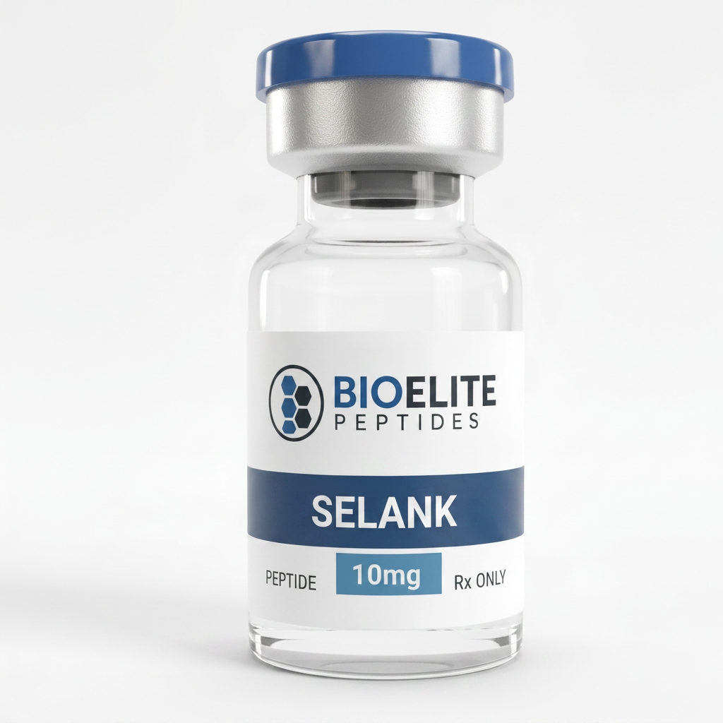 Selank 10mg — material para pesquisa laboratorial